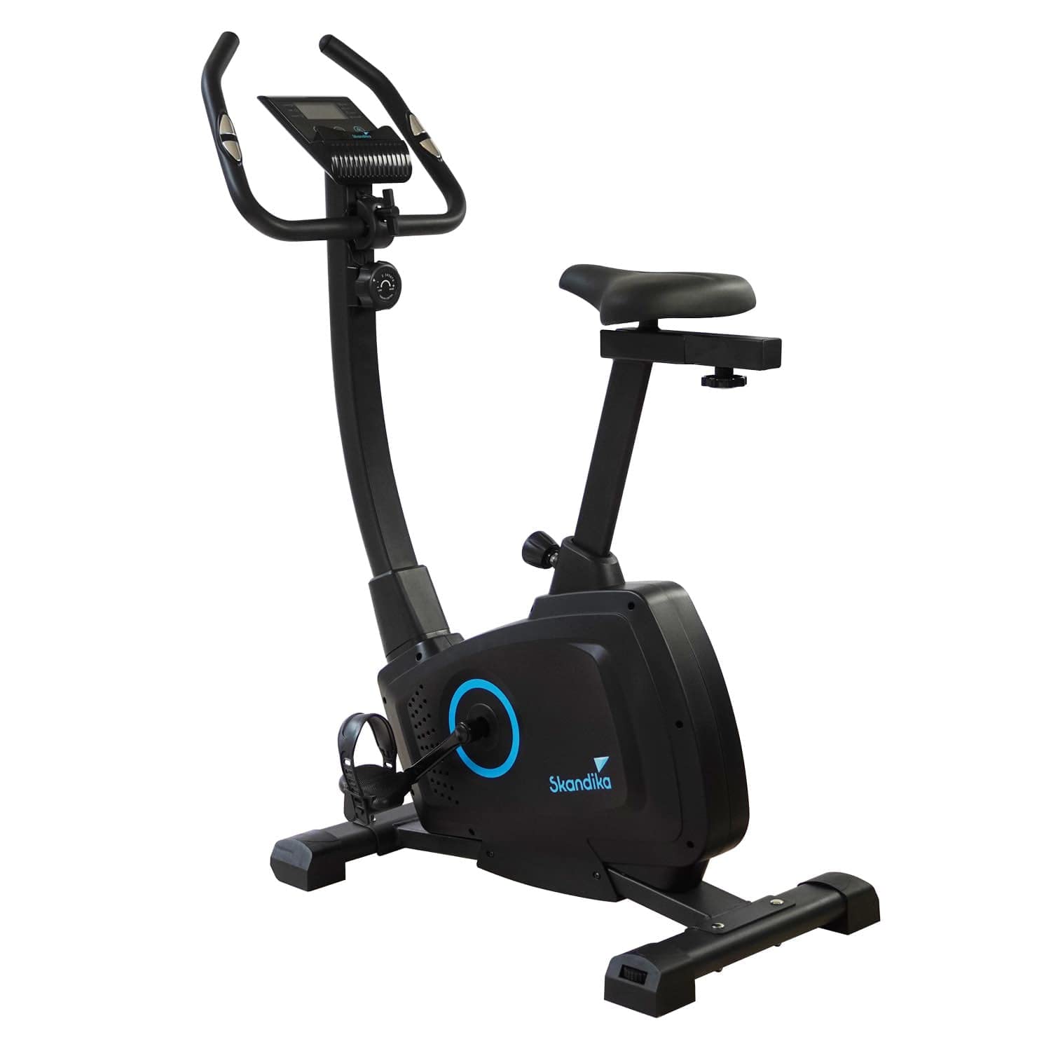Skandika Heimtrainer Fahrrad Bragi/Cykling P6-H | Fitnessgeräte für zuhause, Fahrradergometer mit Magnetbremssystem, einstellbare Widerstandsstufen | Indoor Bike, Hometrainer, Fitness, Sport